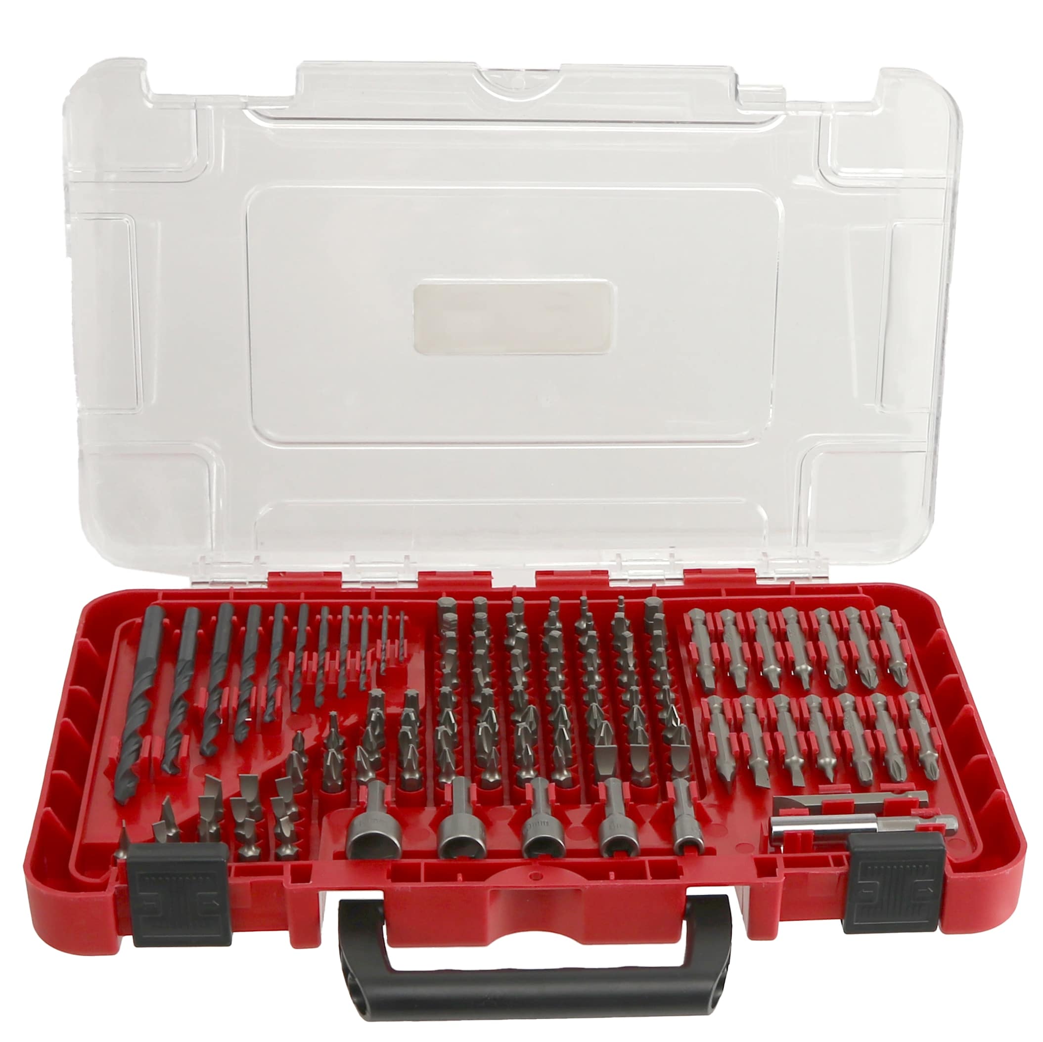 Bit- und Bohrerset TE0105A, 120-teilig, im Koffer