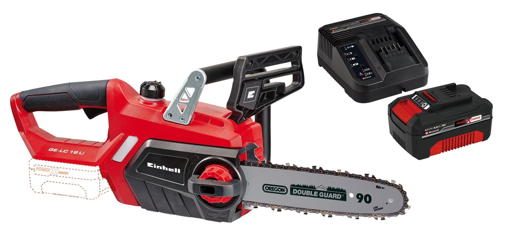 EINHELL Akku-Kettensäge 4501761, GE-LC 18 Li, 1x Akku 4,0 Ah